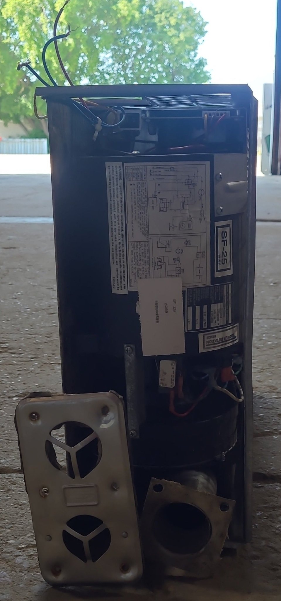 Suburban, 25000 BTU USED SF-25F Suburban RV Propane Furnace