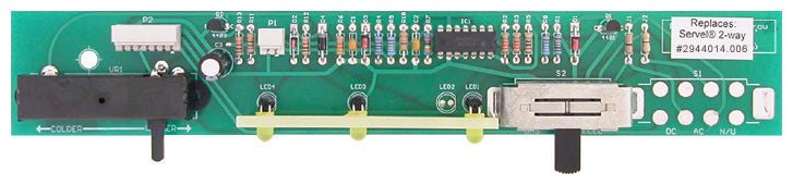 Dinosaur Electronics, 2944014.006 | Dinosaur Electronics | Replacement Eyebrow board for Servel® refrigerators 2-way (short version) #2944014