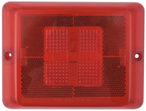 Young Farts RV Parts, 34-84-010 Bargman TAILLIGHT LENS CAP RED