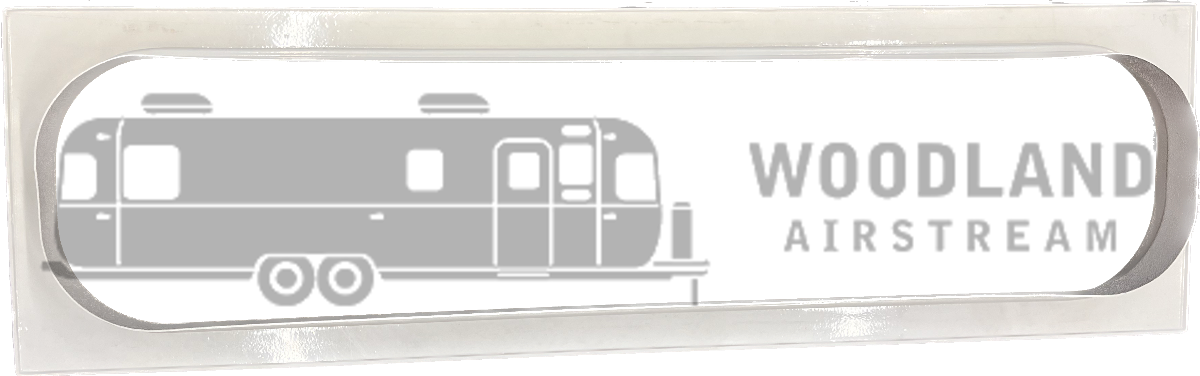 Woodland Airstream Parts and RV Accessories Store, Airstream 30" Stack Window Trim, White - 201675-01