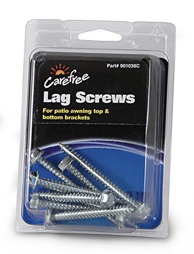 Woodland Airstream Parts and RV Accessories Store, Carefree Lag Screws, Pack of 8