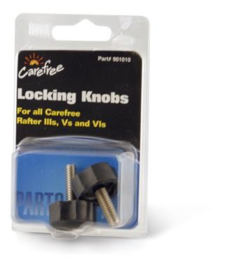 Woodland Airstream Parts and RV Accessories Store, Carefree Locking Knobs, Set of 2