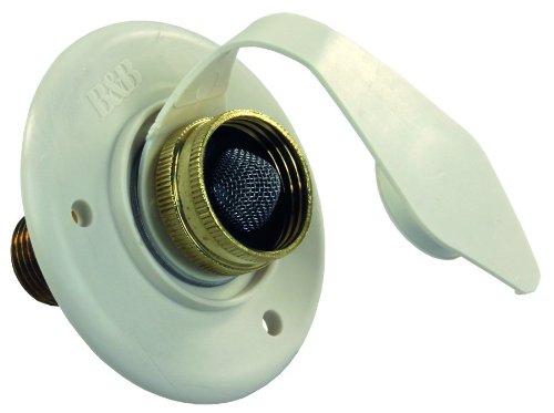 Woodland Airstream Parts and RV Accessories Store, JR Products City Water Flange, Polar White or Colonial White