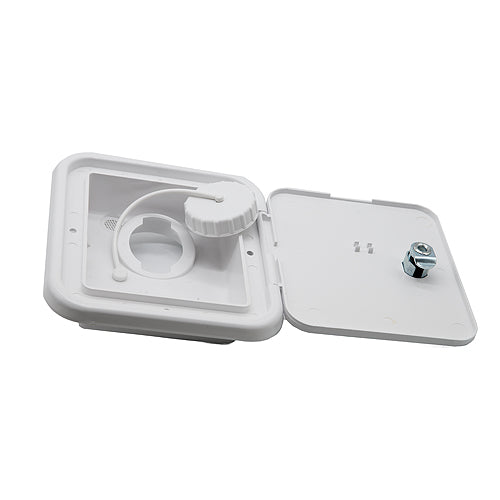 Woodland Airstream Parts and RV Accessories Store, Thetford Gravity Water Hatch Fresh Water Inlet, Polar White